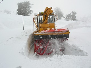 除雪作業写真１