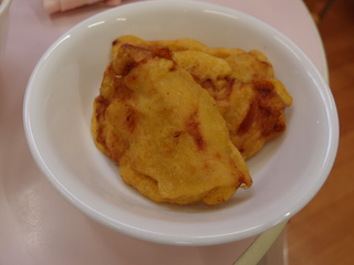 鶏の天ぷらカレー風味